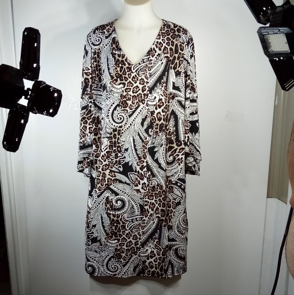 Cato Midi Dress Size 22/24W - Picture 4 of 9